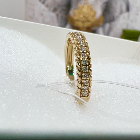 SHY CREATION Gold and Diamond Ring - Picture 5 of 13